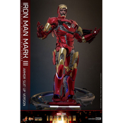 Iron Man Movie Masterpiece Diecast Action Figure 1/6 Iron Man Mark III (Armor Suit Up Version) 32cm Iron Man Movie Masterpiece Diecast Action Figure 1/6 Iron Man Mark III (Armor Suit Up Version) 32cm
