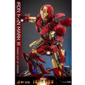 Iron Man Movie Masterpiece Diecast Action Figure 1/6 Iron Man Mark III (Armor Suit Up Version) 32cm Iron Man Movie Masterpiece Diecast Action Figure 1/6 Iron Man Mark III (Armor Suit Up Version) 32cm