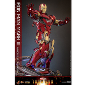 Iron Man Movie Masterpiece Diecast Action Figure 1/6 Iron Man Mark III (Armor Suit Up Version) 32cm Iron Man Movie Masterpiece Diecast Action Figure 1/6 Iron Man Mark III (Armor Suit Up Version) 32cm