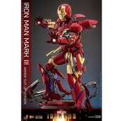 Iron Man Movie Masterpiece Diecast Action Figure 1/6 Iron Man Mark III (Armor Suit Up Version) 32cm Iron Man Movie Masterpiece Diecast Action Figure 1/6 Iron Man Mark III (Armor Suit Up Version) 32cm