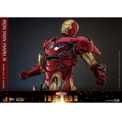 Iron Man Movie Masterpiece Diecast Action Figure 1/6 Iron Man Mark III (Armor Suit Up Version) 32cm Iron Man Movie Masterpiece Diecast Action Figure 1/6 Iron Man Mark III (Armor Suit Up Version) 32cm