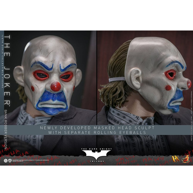 The Dark Knight DX Action Figure 1/6 The Joker (Bank Robber Version) 30cm The Dark Knight DX Action Figure 1/6 The Joker (Bank Robber Version) 30cm