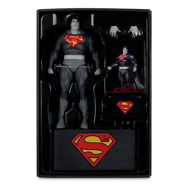 DC Multiverse Superman (The Dark Knight Returns) (Black & White Accent Edition) (Gold Label) 18cm DC Multiverse Superman (The Dark Knight Returns) (Black & White Accent Edition) (Gold Label) 18cm