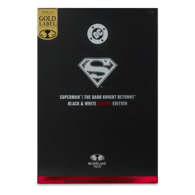 DC Multiverse Superman (The Dark Knight Returns) (Black & White Accent Edition) (Gold Label) 18cm DC Multiverse Superman (The Dark Knight Returns) (Black & White Accent Edition) (Gold Label) 18cm