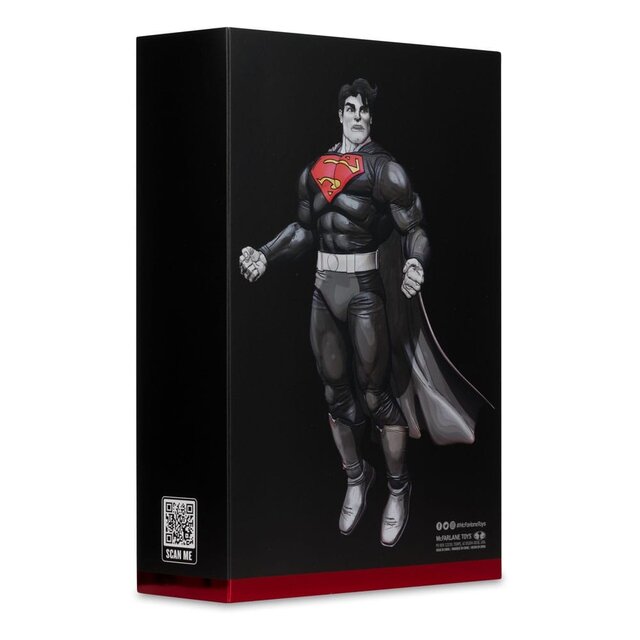 DC Multiverse Superman (The Dark Knight Returns) (Black & White Accent Edition) (Gold Label) 18cm DC Multiverse Superman (The Dark Knight Returns) (Black & White Accent Edition) (Gold Label) 18cm