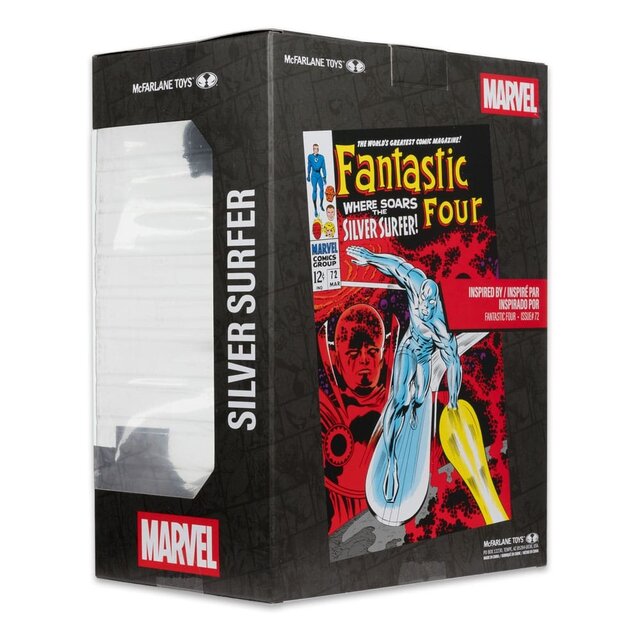 Marvel Collection PVC Statue 1/6 Silver Surfer (Fantastic Four #72) 25cm Marvel Collection PVC Statue 1/6 Silver Surfer (Fantastic Four #72) 25cm