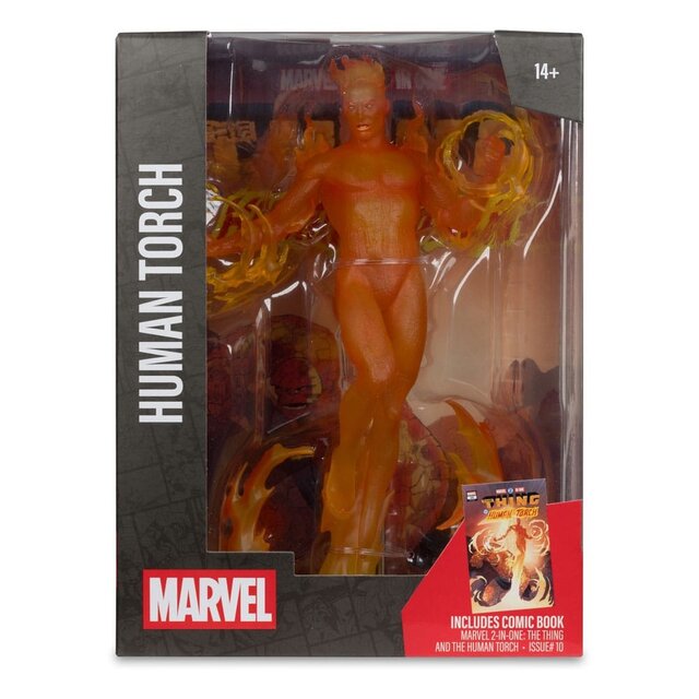Marvel Collection PVC Statue 1/6 Human Torch (Marvel 2 in 1 #10) 29cm Marvel Collection PVC Statue 1/6 Human Torch (Marvel 2 in 1 #10) 29cm