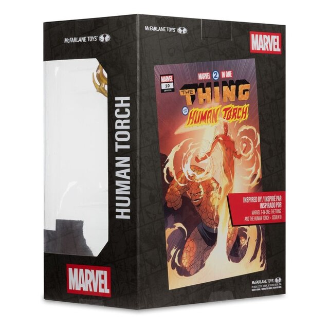 Marvel Collection PVC Statue 1/6 Human Torch (Marvel 2 in 1 #10) 29cm Marvel Collection PVC Statue 1/6 Human Torch (Marvel 2 in 1 #10) 29cm