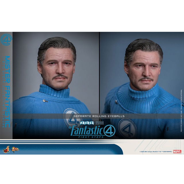 The Fantastic Four: First Steps Movie Masterpiece Action Figure 1/6 Mister Fantastic 30cm