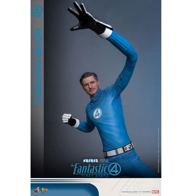 The Fantastic Four: First Steps Movie Masterpiece Action Figure 1/6 Mister Fantastic 30cm