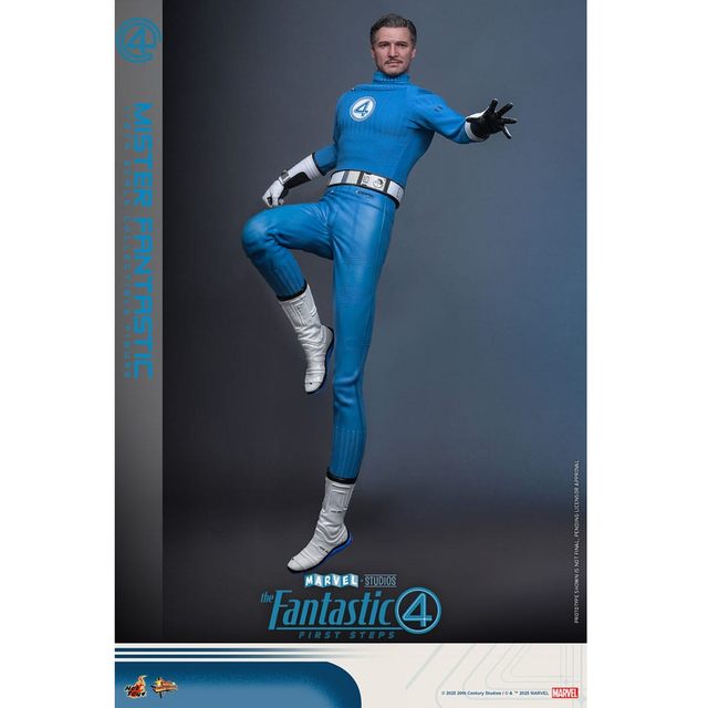 The Fantastic Four: First Steps Movie Masterpiece Action Figure 1/6 Mister Fantastic 30cm