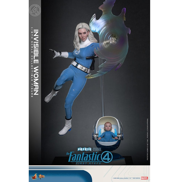 The Fantastic Four: First Steps Movie Masterpiece Action Figure 1/6 Invisible Woman 28cm