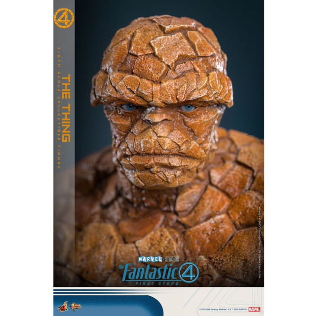 The Fantastic Four: First Steps Movie Masterpiece Action Figure 1/6 The Thing 31cm