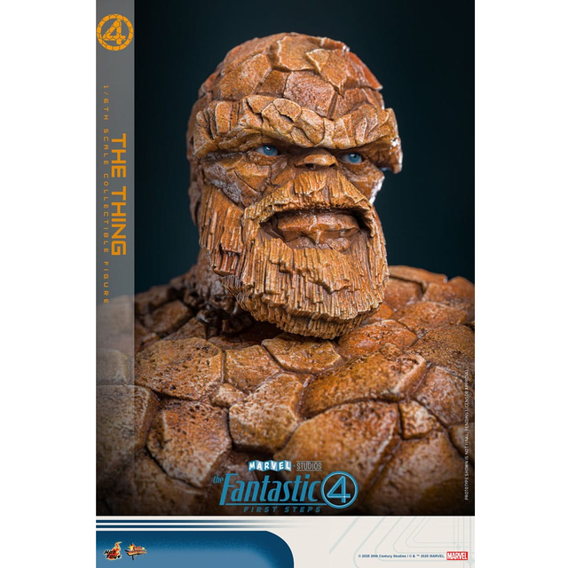 The Fantastic Four: First Steps Movie Masterpiece Action Figure 1/6 The Thing 31cm