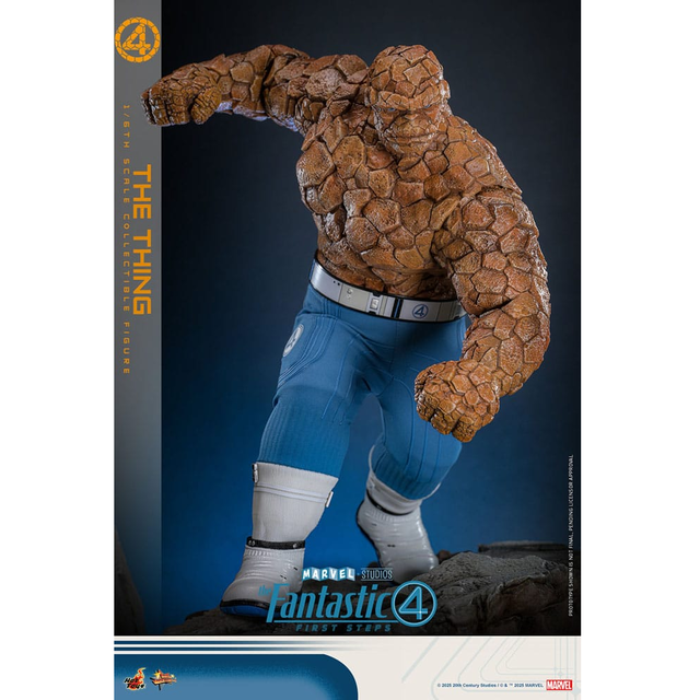 The Fantastic Four: First Steps Movie Masterpiece Action Figure 1/6 The Thing 31cm