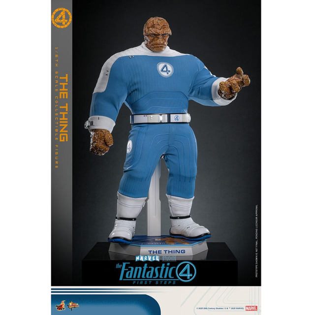 The Fantastic Four: First Steps Movie Masterpiece Action Figure 1/6 The Thing 31cm