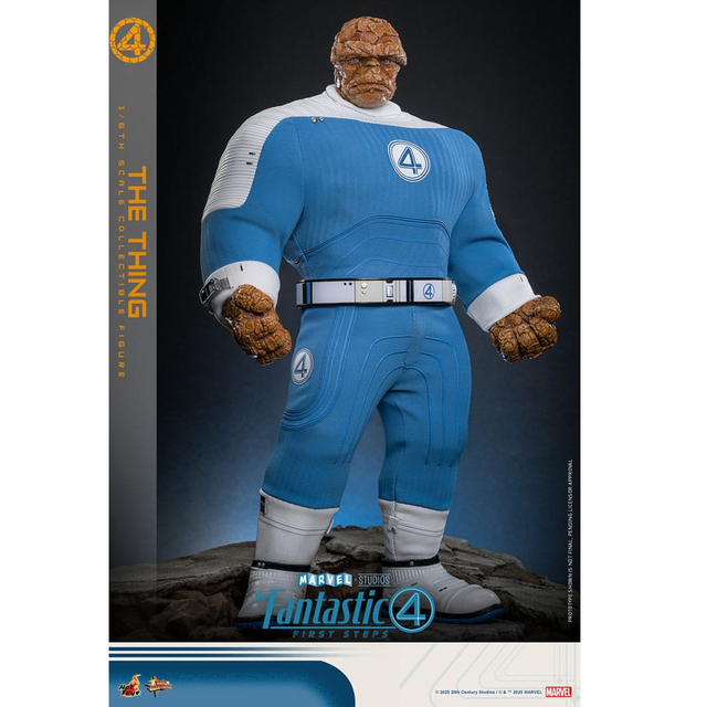 The Fantastic Four: First Steps Movie Masterpiece Action Figure 1/6 The Thing 31cm