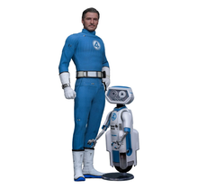 The Fantastic Four: First Steps Movie Masterpiece Action Figure 1/6 Mister Fantastic & H.E.R.B.I.E. 30cm