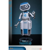 The Fantastic Four: First Steps Movie Masterpiece Action Figure 1/6 Mister Fantastic & H.E.R.B.I.E. 30cm