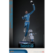 The Fantastic Four: First Steps Movie Masterpiece Action Figure 1/6 Mister Fantastic & H.E.R.B.I.E. 30cm