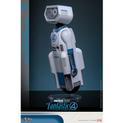 The Fantastic Four: First Steps Movie Masterpiece Action Figure 1/6 Mister Fantastic & H.E.R.B.I.E. 30cm