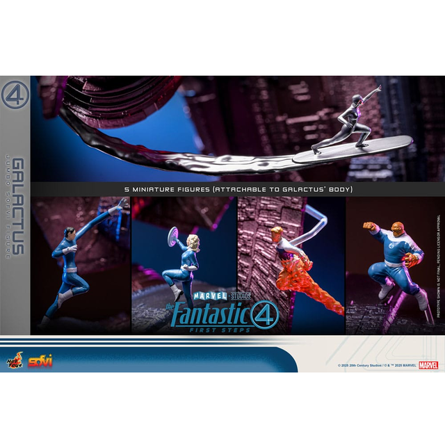 The Fantastic Four: First Steps Jumbo Sofvi Masterpiece Vinyl Figure Galactus 70cm