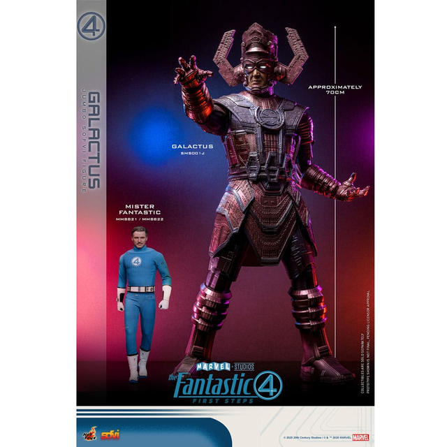 The Fantastic Four: First Steps Jumbo Sofvi Masterpiece Vinyl Figure Galactus 70cm