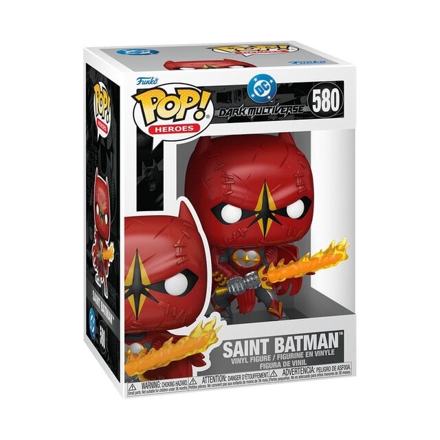POP! Heroes DC Dark Multiverse Saint Batman Vinyl Figure 9cm