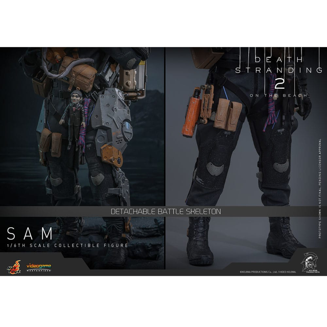 Death Stranding 2: On the Beach Videogame Masterpiece Action Figure 1/6 Sam 31cm