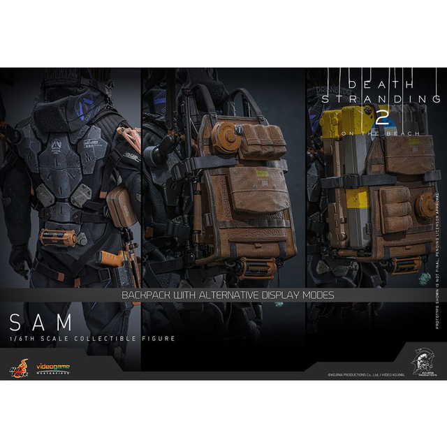 Death Stranding 2: On the Beach Videogame Masterpiece Action Figure 1/6 Sam 31cm