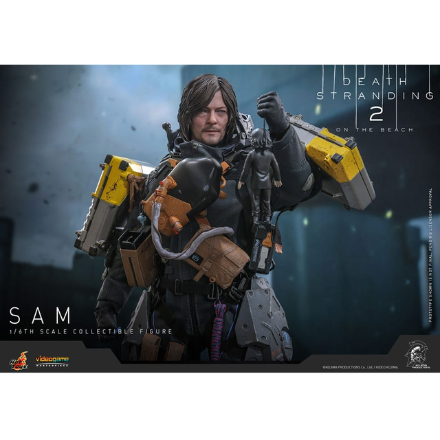 Death Stranding 2: On the Beach Videogame Masterpiece Action Figure 1/6 Sam 31cm
