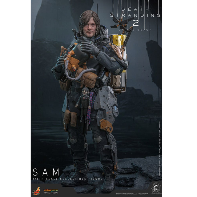Death Stranding 2: On the Beach Videogame Masterpiece Action Figure 1/6 Sam 31cm