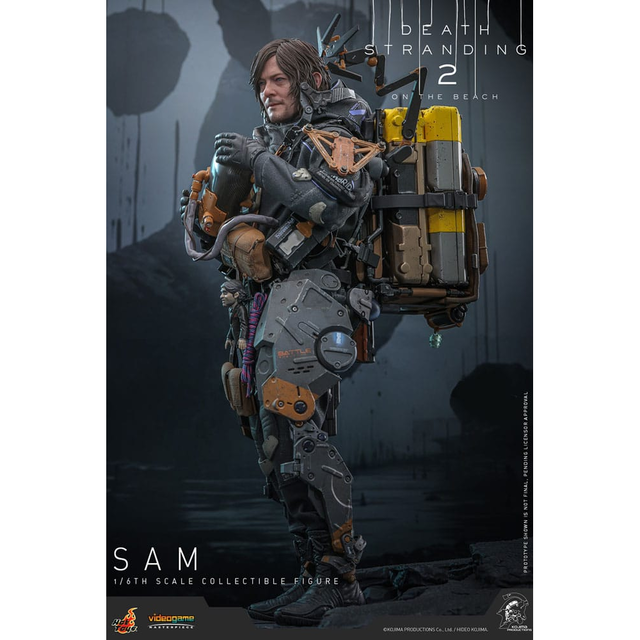Death Stranding 2: On the Beach Videogame Masterpiece Action Figure 1/6 Sam 31cm