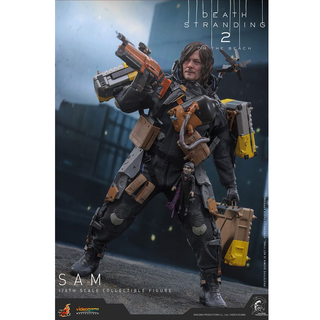 Death Stranding 2: On the Beach Videogame Masterpiece Action Figure 1/6 Sam 31cm