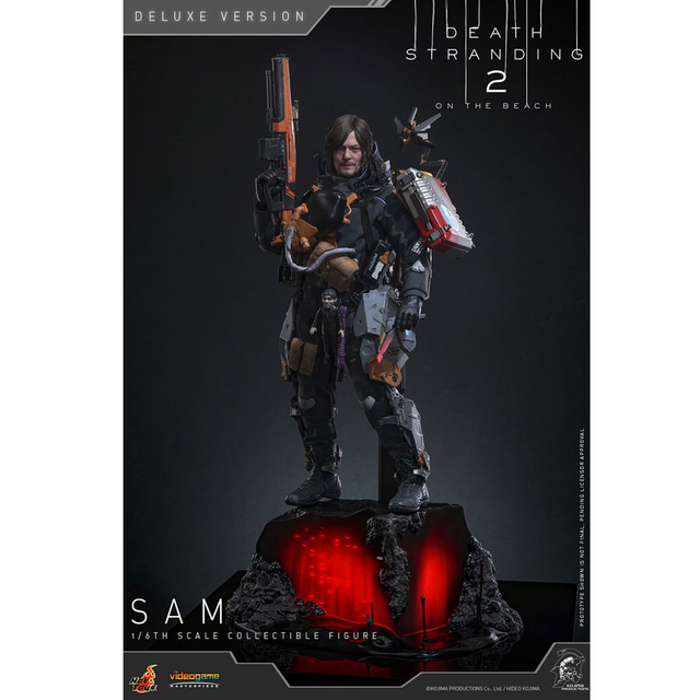 Death Stranding 2: On the Beach Videogame Masterpiece Action Figure 1/6 Sam (Deluxe Version) 31cm