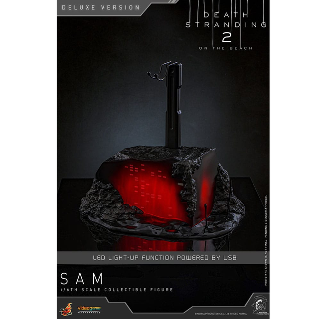 Death Stranding 2: On the Beach Videogame Masterpiece Action Figure 1/6 Sam (Deluxe Version) 31cm