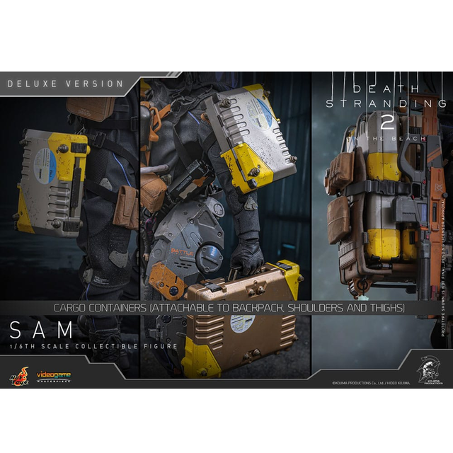 Death Stranding 2: On the Beach Videogame Masterpiece Action Figure 1/6 Sam (Deluxe Version) 31cm