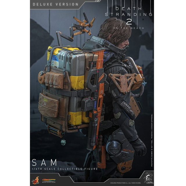 Death Stranding 2: On the Beach Videogame Masterpiece Action Figure 1/6 Sam (Deluxe Version) 31cm