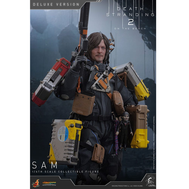Death Stranding 2: On the Beach Videogame Masterpiece Action Figure 1/6 Sam (Deluxe Version) 31cm