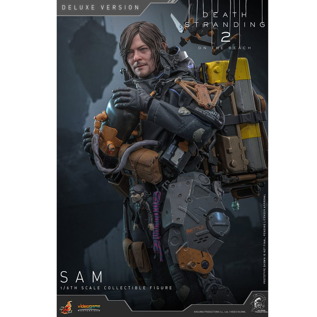 Death Stranding 2: On the Beach Videogame Masterpiece Action Figure 1/6 Sam (Deluxe Version) 31cm