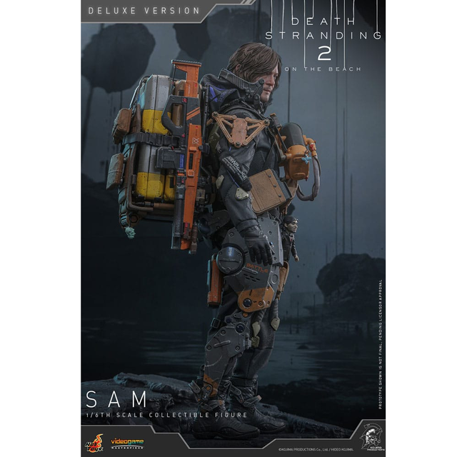 Death Stranding 2: On the Beach Videogame Masterpiece Action Figure 1/6 Sam (Deluxe Version) 31cm
