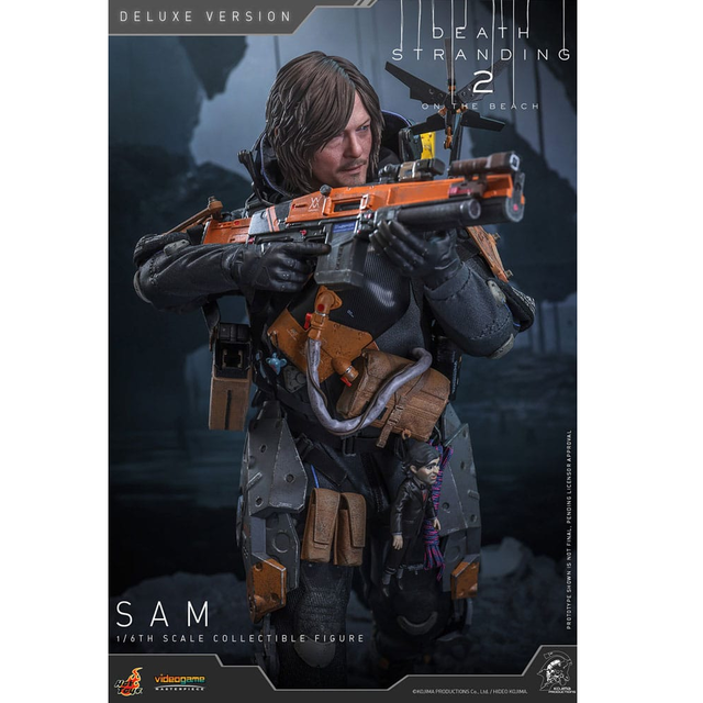 Death Stranding 2: On the Beach Videogame Masterpiece Action Figure 1/6 Sam (Deluxe Version) 31cm