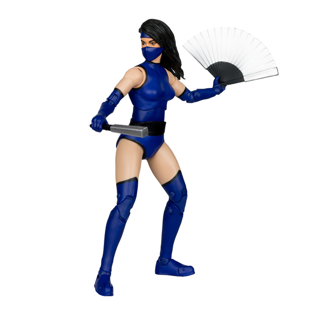 Kitana (Mortal Kombat Klassic) Action Figure (Red Platinum) 18cm