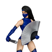 Kitana (Mortal Kombat Klassic) Action Figure (Red Platinum) 18cm