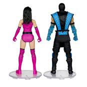 Sub-Zero vs Mileena (Mortal Kombat Klassic) Deluxe 2-Pack Action Figures 18cm