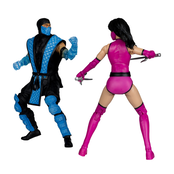 Sub-Zero vs Mileena (Mortal Kombat Klassic) Deluxe 2-Pack Action Figures 18cm