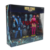 Sub-Zero vs Mileena (Mortal Kombat Klassic) Deluxe 2-Pack Action Figures 18cm