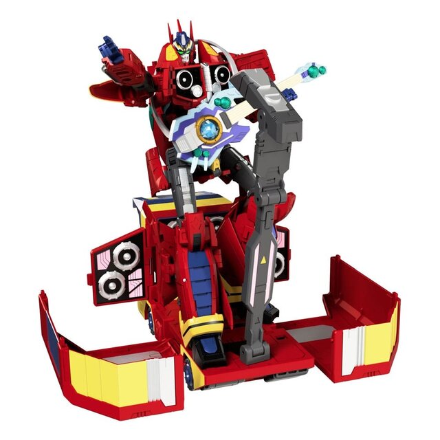 Transformers x Macross7 Synergenex Basara Prime Action Figure