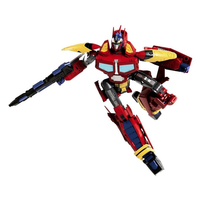 Transformers x Macross7 Synergenex Basara Prime Action Figure