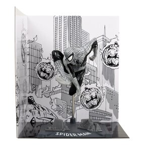 Marvel PVC Statue 1/10 Spider-Man (Line Art)